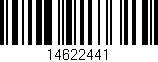 Código de barras (EAN, GTIN, SKU, ISBN): '14622441'