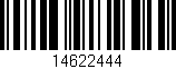 Código de barras (EAN, GTIN, SKU, ISBN): '14622444'