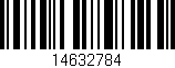 Código de barras (EAN, GTIN, SKU, ISBN): '14632784'