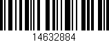 Código de barras (EAN, GTIN, SKU, ISBN): '14632884'