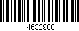 Código de barras (EAN, GTIN, SKU, ISBN): '14632908'