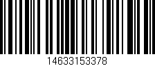 Código de barras (EAN, GTIN, SKU, ISBN): '14633153378'