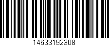 Código de barras (EAN, GTIN, SKU, ISBN): '14633192308'