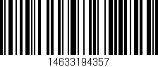 Código de barras (EAN, GTIN, SKU, ISBN): '14633194357'