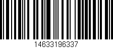Código de barras (EAN, GTIN, SKU, ISBN): '14633196337'