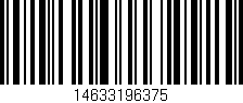 Código de barras (EAN, GTIN, SKU, ISBN): '14633196375'