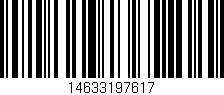 Código de barras (EAN, GTIN, SKU, ISBN): '14633197617'