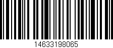 Código de barras (EAN, GTIN, SKU, ISBN): '14633198065'