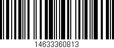 Código de barras (EAN, GTIN, SKU, ISBN): '14633360813'