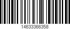 Código de barras (EAN, GTIN, SKU, ISBN): '14633366358'