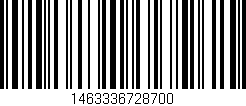 Código de barras (EAN, GTIN, SKU, ISBN): '1463336728700'