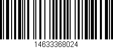 Código de barras (EAN, GTIN, SKU, ISBN): '14633368024'