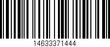 Código de barras (EAN, GTIN, SKU, ISBN): '14633371444'