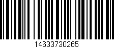 Código de barras (EAN, GTIN, SKU, ISBN): '14633730265'
