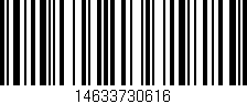 Código de barras (EAN, GTIN, SKU, ISBN): '14633730616'