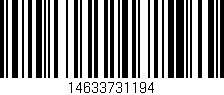 Código de barras (EAN, GTIN, SKU, ISBN): '14633731194'