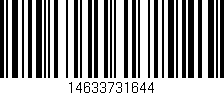 Código de barras (EAN, GTIN, SKU, ISBN): '14633731644'