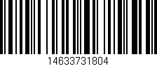 Código de barras (EAN, GTIN, SKU, ISBN): '14633731804'