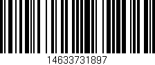 Código de barras (EAN, GTIN, SKU, ISBN): '14633731897'