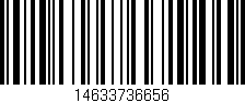 Código de barras (EAN, GTIN, SKU, ISBN): '14633736656'