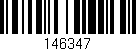 Código de barras (EAN, GTIN, SKU, ISBN): '146347'