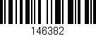 Código de barras (EAN, GTIN, SKU, ISBN): '146382'