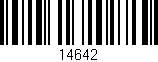 Código de barras (EAN, GTIN, SKU, ISBN): '14642'