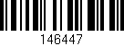 Código de barras (EAN, GTIN, SKU, ISBN): '146447'