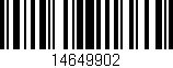 Código de barras (EAN, GTIN, SKU, ISBN): '14649902'