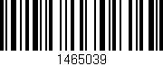 Código de barras (EAN, GTIN, SKU, ISBN): '1465039'