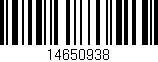 Código de barras (EAN, GTIN, SKU, ISBN): '14650938'