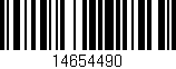 Código de barras (EAN, GTIN, SKU, ISBN): '14654490'