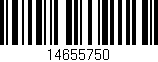 Código de barras (EAN, GTIN, SKU, ISBN): '14655750'