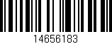 Código de barras (EAN, GTIN, SKU, ISBN): '14656183'