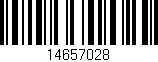 Código de barras (EAN, GTIN, SKU, ISBN): '14657028'