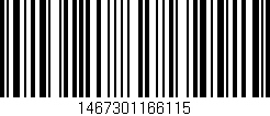 Código de barras (EAN, GTIN, SKU, ISBN): '1467301166115'