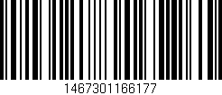Código de barras (EAN, GTIN, SKU, ISBN): '1467301166177'