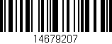 Código de barras (EAN, GTIN, SKU, ISBN): '14679207'