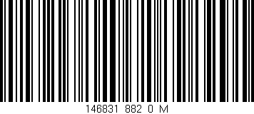 Código de barras (EAN, GTIN, SKU, ISBN): '146831_882_0_M'
