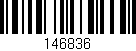 Código de barras (EAN, GTIN, SKU, ISBN): '146836'