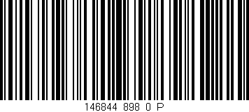 Código de barras (EAN, GTIN, SKU, ISBN): '146844_898_0_P'