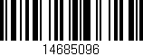 Código de barras (EAN, GTIN, SKU, ISBN): '14685096'