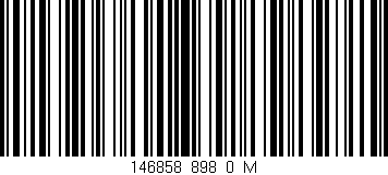 Código de barras (EAN, GTIN, SKU, ISBN): '146858_898_0_M'