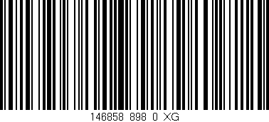 Código de barras (EAN, GTIN, SKU, ISBN): '146858_898_0_XG'