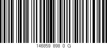 Código de barras (EAN, GTIN, SKU, ISBN): '146859_898_0_G'