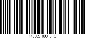 Código de barras (EAN, GTIN, SKU, ISBN): '146862_906_0_G'