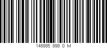 Código de barras (EAN, GTIN, SKU, ISBN): '146885_898_0_M'