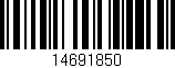 Código de barras (EAN, GTIN, SKU, ISBN): '14691850'