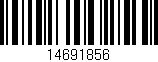 Código de barras (EAN, GTIN, SKU, ISBN): '14691856'