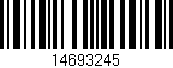 Código de barras (EAN, GTIN, SKU, ISBN): '14693245'